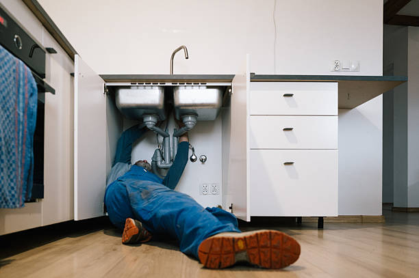 Professional Drain Cleaning technician working in Ossian, IN